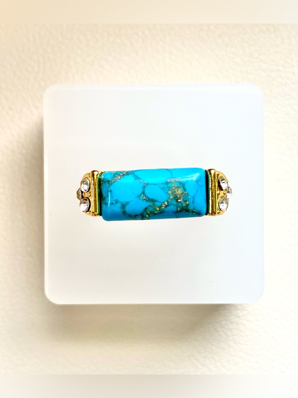 Turquoise Bar Ring